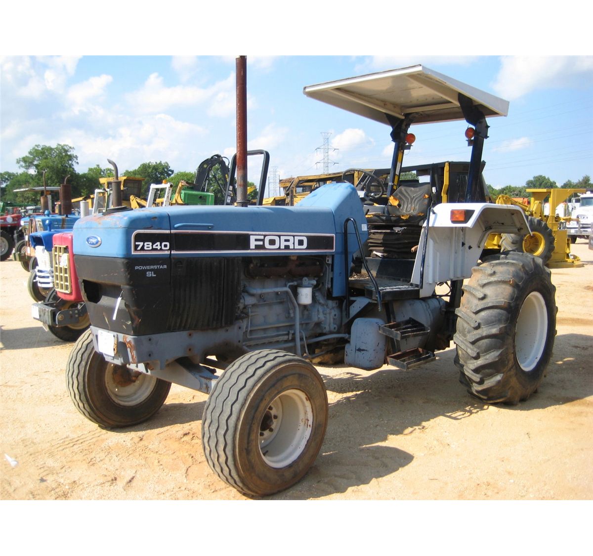 ford 7840 tractor specs